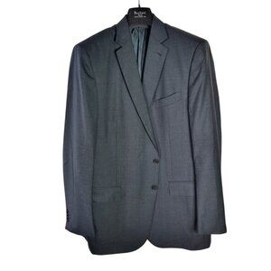 Ermenegildo Zegna Cool Effect Drak Gray Wool Blazer - Made in Spain